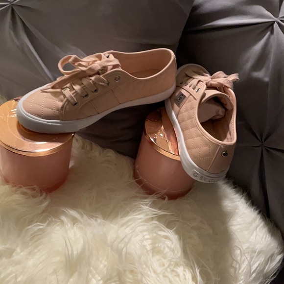Guess Blush colored Quilted Sneakers - Picture 5 of 6